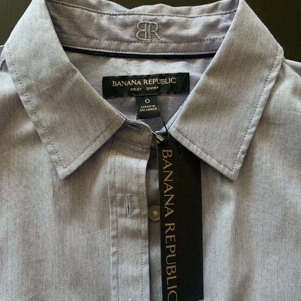 Banana Republic Riley Tailored-Fit Solid Shirt